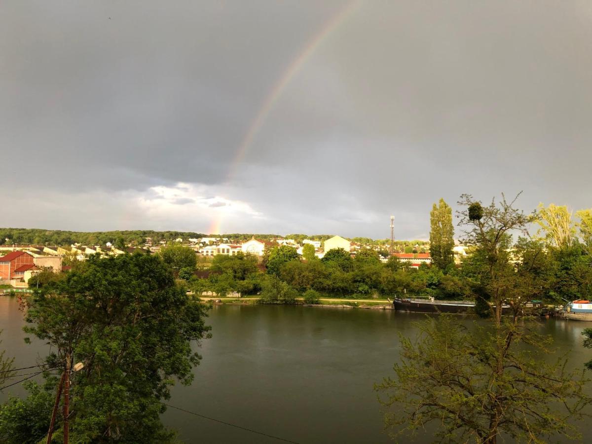 Thomery Ambiance Seine, Appartement Sympatique En Bord De Seine - Cygne מראה חיצוני תמונה