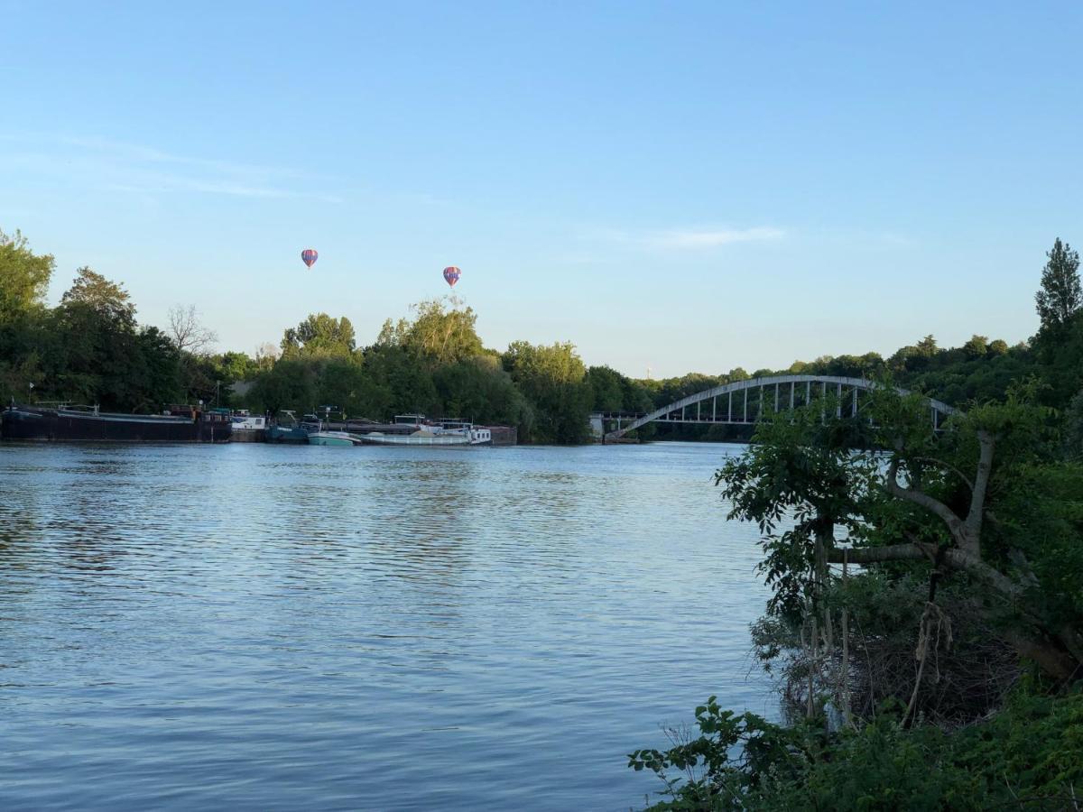 Thomery Ambiance Seine, Appartement Sympatique En Bord De Seine - Cygne מראה חיצוני תמונה